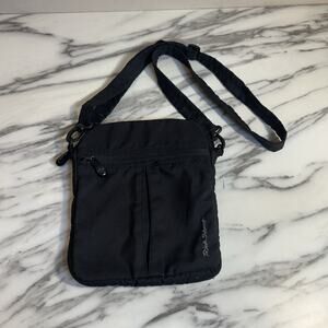 Rick Steves Crossbody Purse Travel Bag Europe Black 7.5x9.5” Polyester